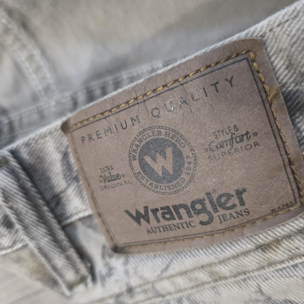 WRANGLER CAMO JEANS Western Outdoor MENS 40 X 30 Camoflage